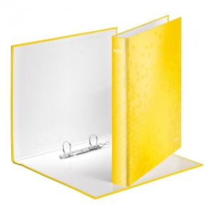 A4 Ring Binders Yellow 2 Ring