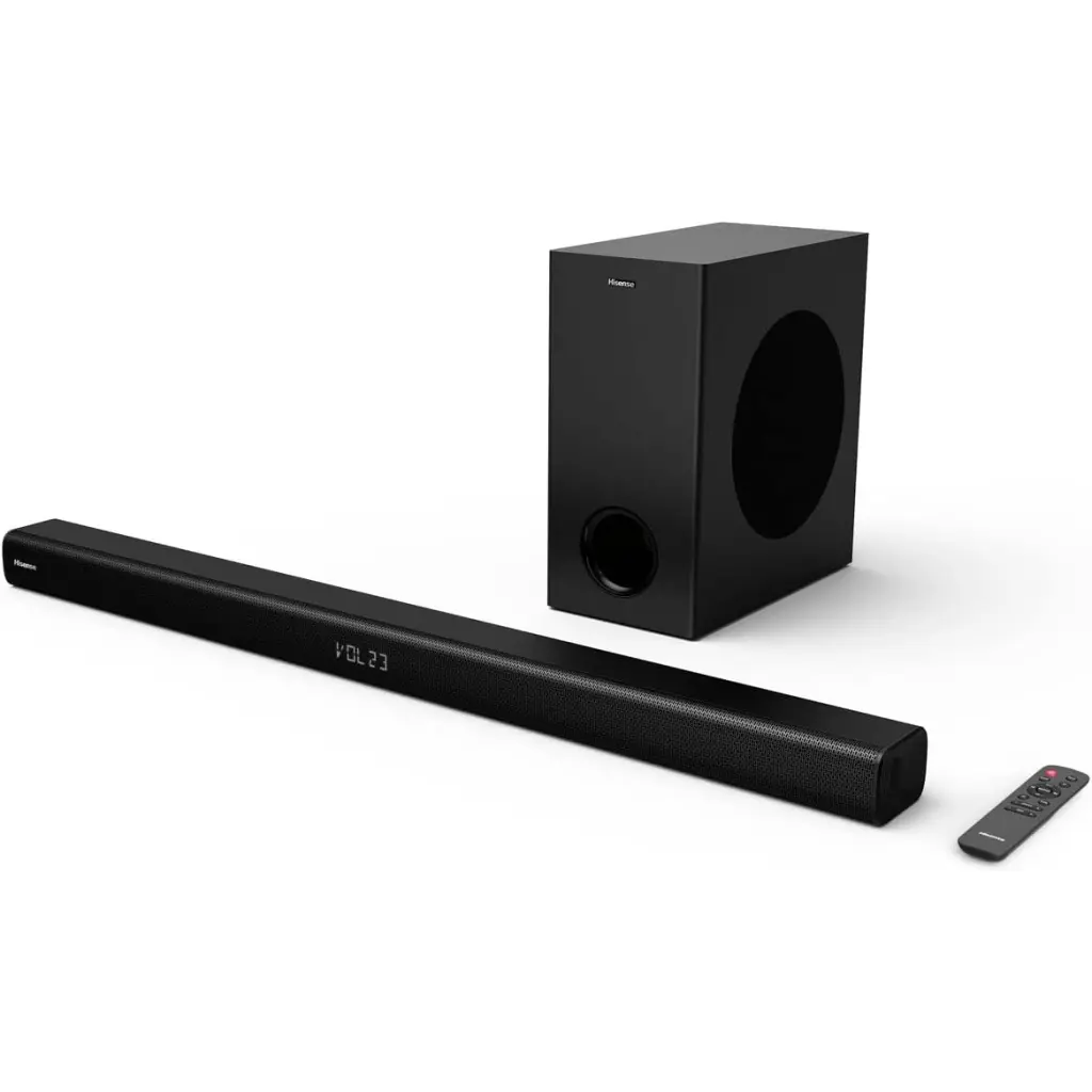 Hisense HS218 108W 2.1 Channel All-In-One Soundbar with Sub