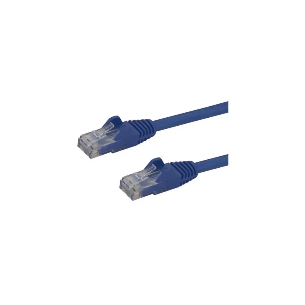 StarTech.com 10m CAT6 Ethernet Cable - Blue CAT 6 Gigabit Ethernet Wire -650MHz 100W PoE RJ45 UTP Snagless with Strain Relief