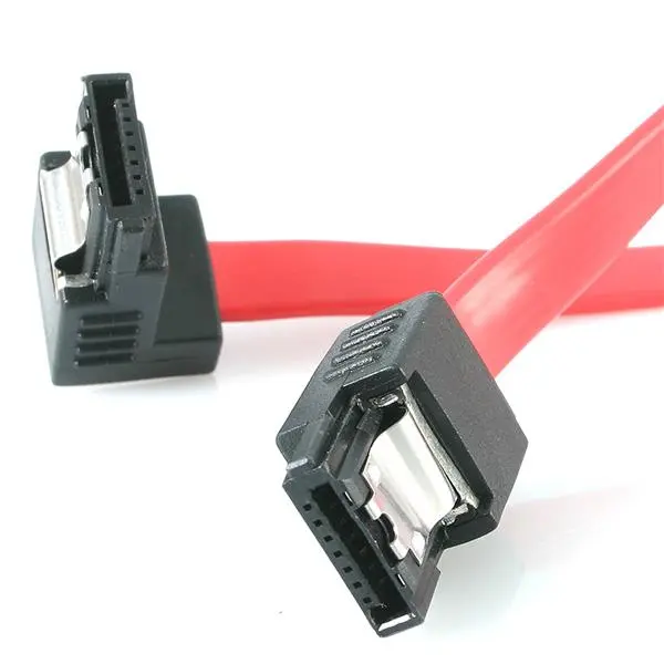 StarTech.com 12in Latching SATA to Right Angle Cable