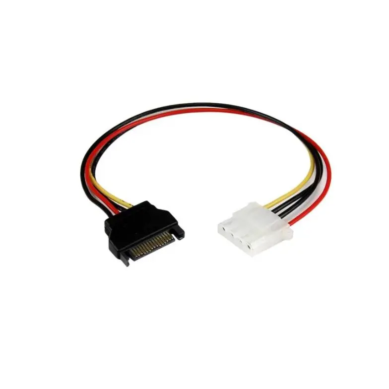 StarTech.com 12in SATA to Molex LP4 Power Adapter