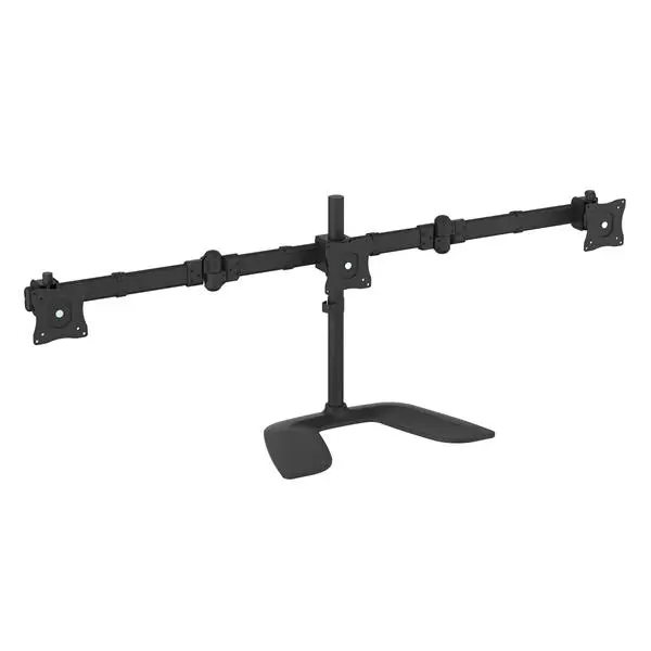 StarTech.com Triple-Monitor Articulating Desktop Stand for 13 to 27 Inch VESA Screens