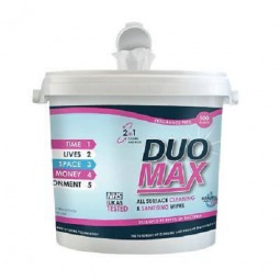 DuoMax All Surface Cleaning and Sanitising Wipes 500. Food Safe