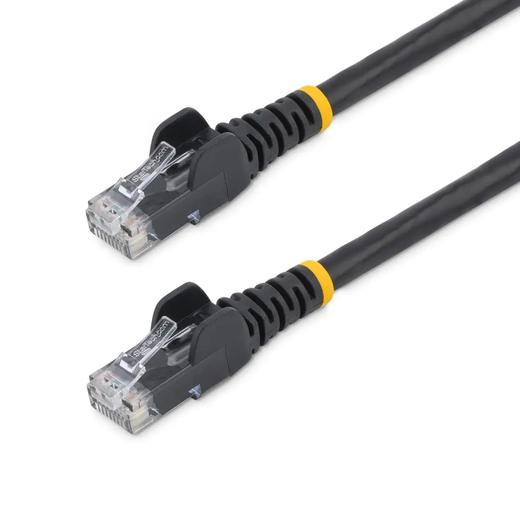 StarTech.com 15ft Black Snagless Cat6 UTP Patch Cable - ETL Verified