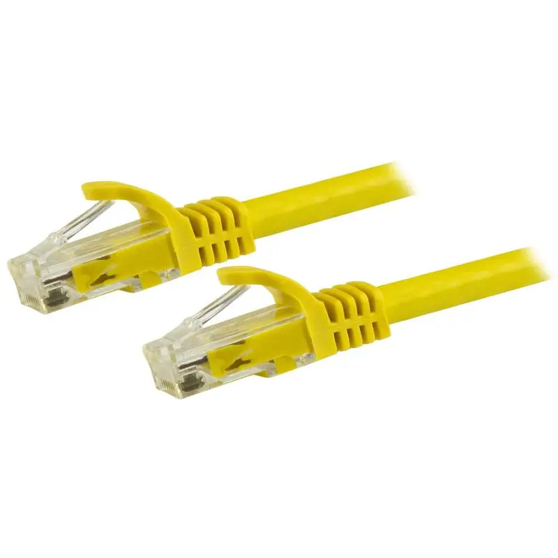 StarTech.com 1.5m CAT6 Gigabit Ethernet Yellow Cable UL Certified