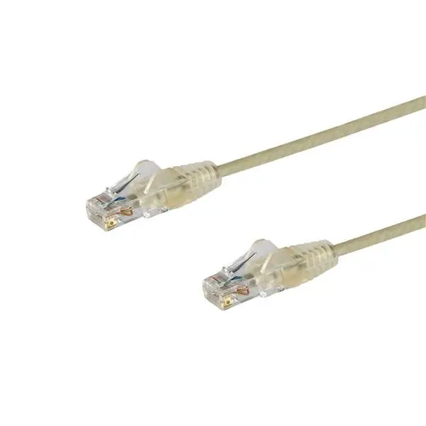 StarTech.com 1.5m CAT6 Slim UTP Grey Patch Cable