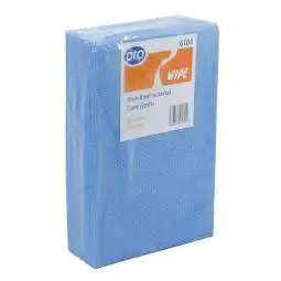 PRO Antibacterial Cleaning Cloths Blue Pack of 25	