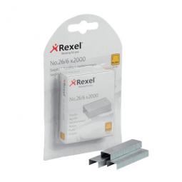Rexel No. 56 (26/6) Staples Box of 2000 Pack of 20