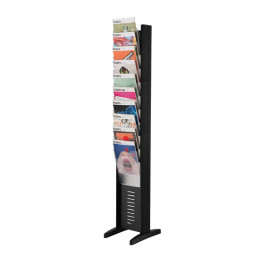 Fast Paper A4 10 Compartment Display Black F278N01