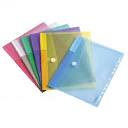 Tarifold A4 Punched Envelopes Assorted Pack of 12