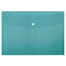 Esselte Colour Breeze A4 Document Wallet Polypropylene Blue Pack of 3