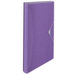 Esselte Colour Breeze Expanding Concertina File Lavender Pack of 1