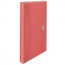 Esselte Colour Breeze Expanding Concertina File Coral Pack of 1