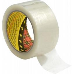 Scotch 371 Polypropylene Clear Packaging Tape 48mmx66m Pack of 6