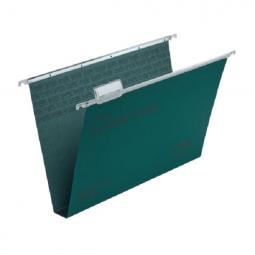 Rexel Crystalfile Class Foolscap Manilla Suspension File 30mm Green Pack of 50