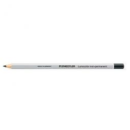 Staedtler Lumocolor Permanent Omnichrom Pencil Black Pack 12
