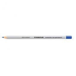 Staedtler Lumocolor Blue Non Permanent 12 Pack Dry Marker Pencils