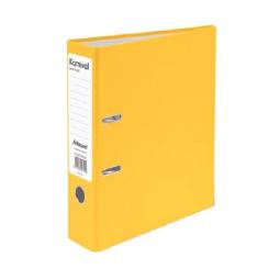 Rexel Karnival A4 Paper on Board Lever Arch File Yellow 10 Pack