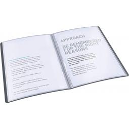 Rexel Choices A4 Translucent PP Display Book 20 Pocket