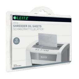 Leitz IQ Shredder Oil Sheets Pack of 12