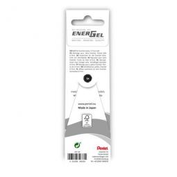 Pentel Refill for Pentel EnerGel Pen 0.7mm Black 3 Refills Per Wallet (Pack 12) LR7-3A