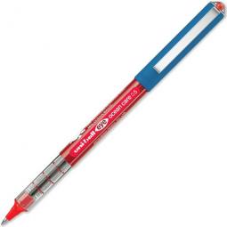 uni-ball Eye Micro UB-150 Ocean Care Liquid Ink Rollerball Pen 0.5mm Tip 0.3mm Line Red (Pack 12) - 299271000