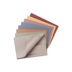 PremierTeam Portfolio Wallet Folder 315gsm Orange Pack 50