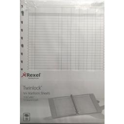 Twinlock V4 Variform 5 Column Cash Sheets Pack 75 75931