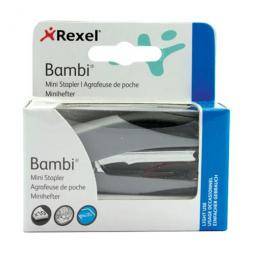 Rexel Bambi Mini Stapler 2100154 Single Stapler