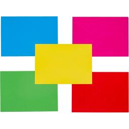 Pukka Post & Packaging Envelopes C6 Bright (Red/Yellow/Green/Blue/Pink) Gummed 100gsm 114mmx162mm (Pack 25) - 9061-ENV