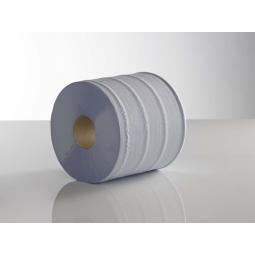 ValueX Centrefeed Roll 1 Ply 300M For Jumbo Dispensers Blue (Pack 6) - BCF300