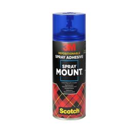 3M Spray Mount Transparent Repositioning Adhesive Spray Can 400ml 