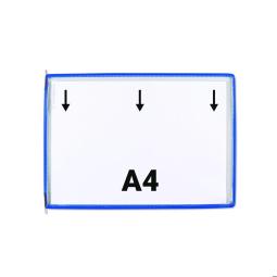 Tarifold Pivoting Pocket Blue A4 Landscape Pack of 10