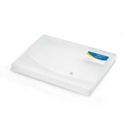 Rapesco Wallet Box File A4 25mm Clear