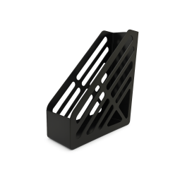 Deflecto Maxi Magazine File Black CP073YTBLK