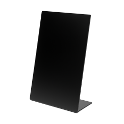 Deflecto A7 Portrait Slanted Countertop Chalkboard Black - SSPA714-2