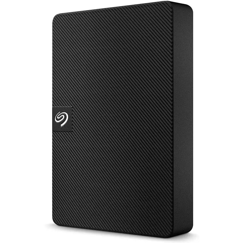 Seagate 1TB Expansion Portable 2.5 Inch USB 3.0 Black External Hard Disk Drive for Mac and PC with Rescue Services