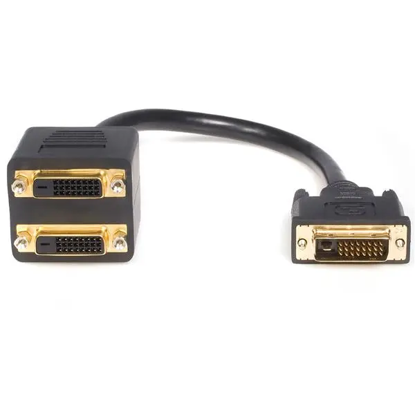 StarTech.com 1ft DVI D to 2x DVI D Splitter