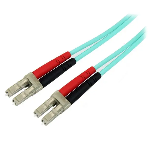 StarTech.com 1m Aqua Multimode 50 125 Duplex Cable