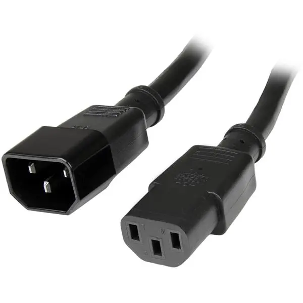 StarTech.com 1m Power Cord C14 to C13