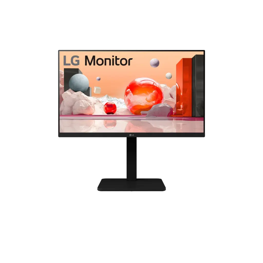 LG 24BA450-B 23.8 Inch 1920 x 1080 Pixels Full HD IPS Panel HDMI VGA DisplayPort Monitor