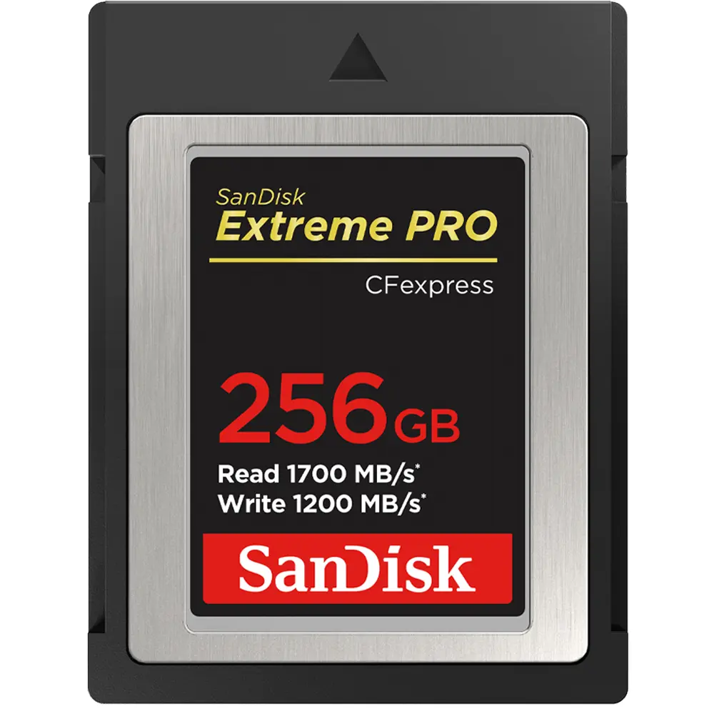 SanDisk Extreme PRO 256GB Extreme PRO CFexpress Type B Memory Card