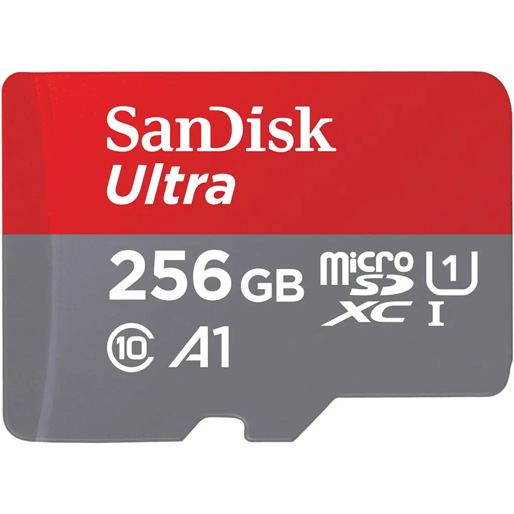 SanDisk Ultra 256GB MicroSDXC UHS-I Class 10 Memory Card for Chromebook