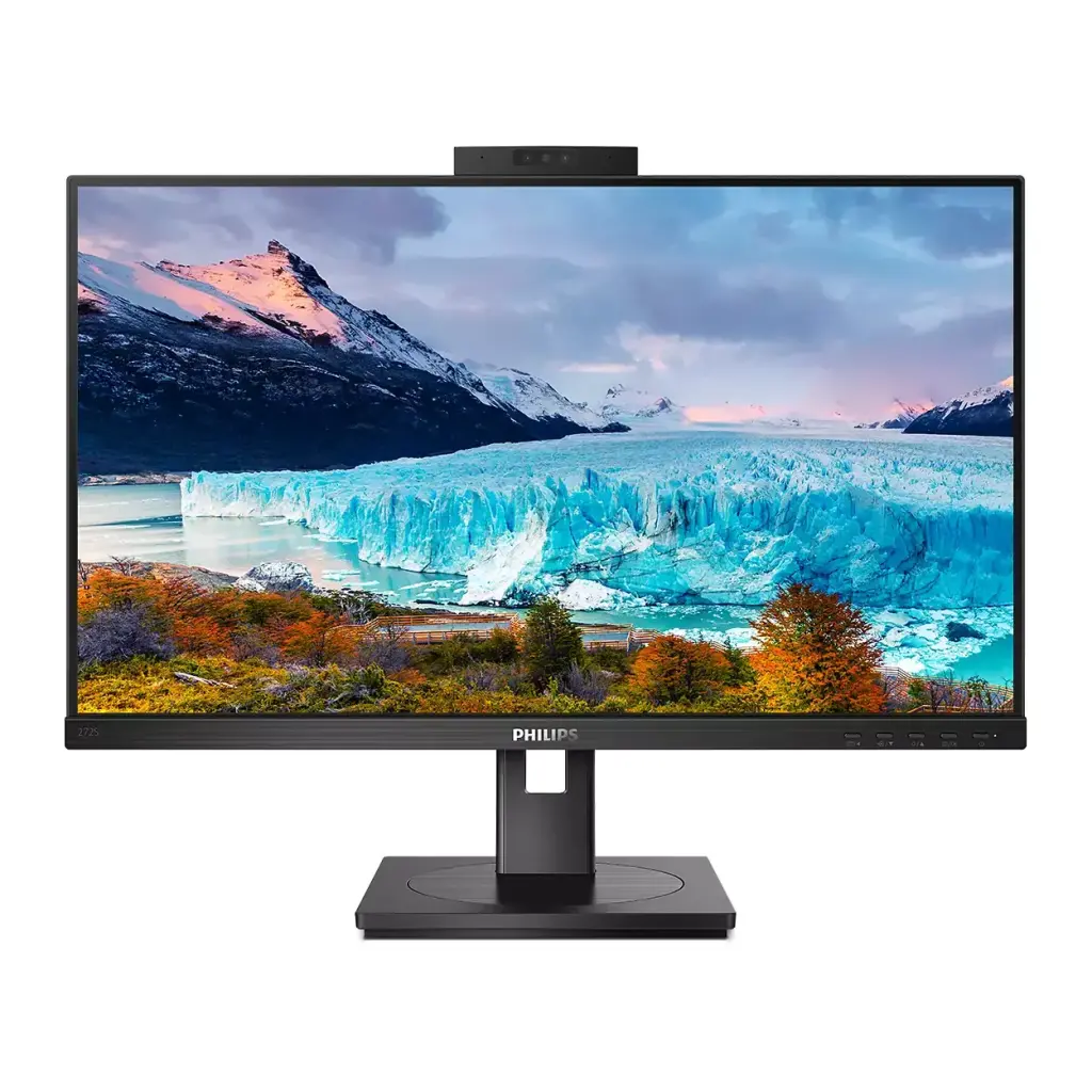 Philips S Line 272S1MH 27 Inch 1920 x 1080 Pixels Full HD IPS Panel HDMI DVI VGA DisplayPort LED Monitor Built-in Webcam