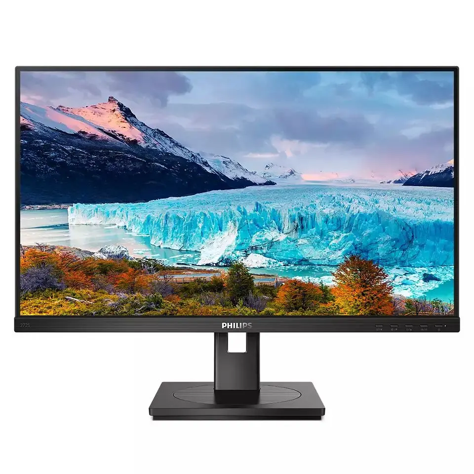 Philips 272S1M 27 Inch 1920 x 1080 Pixels Full HD IPS Panel VGA DVI HDMI DisplayPort LED Monitor