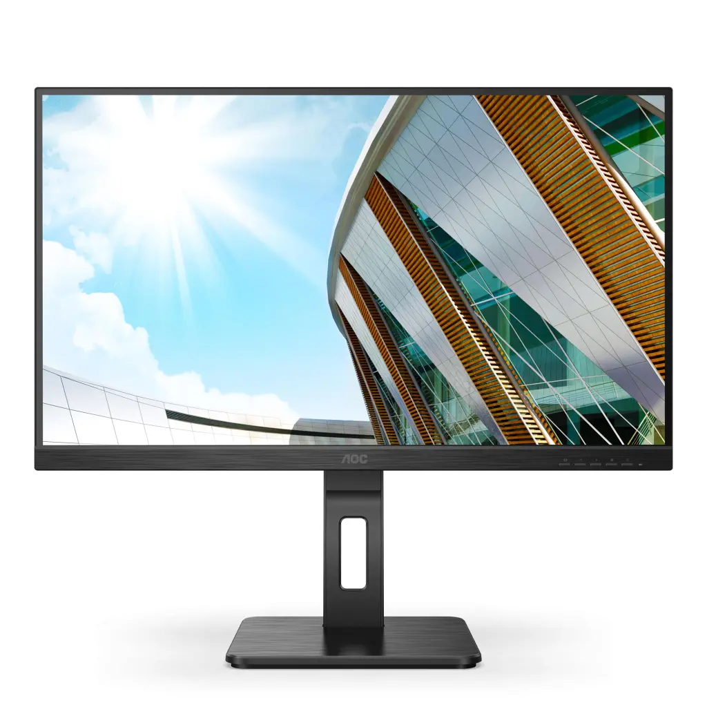 AOC 27P2Q 27 Inch 1920 x 1080 Pixels Full HD Resolution IPS Panel 4ms HDMI DVI DisplayPort VGA LED Monitor