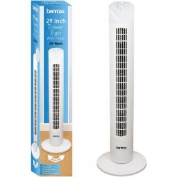 29 Inch 3 Speed Oscillating Tower Fan with 120 Minute Timer - 0110155