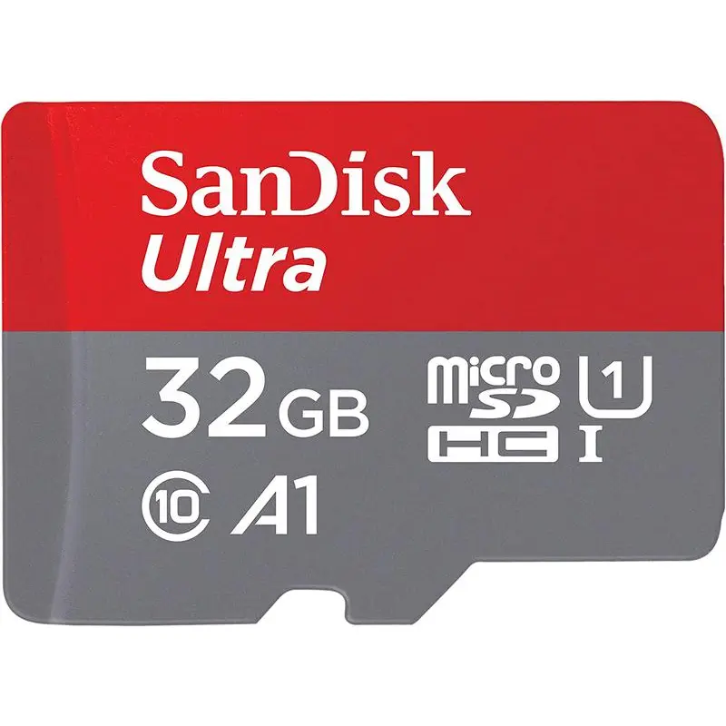 SanDisk 32GB Ultra A1 120MBs MicroSDXC and Adapter