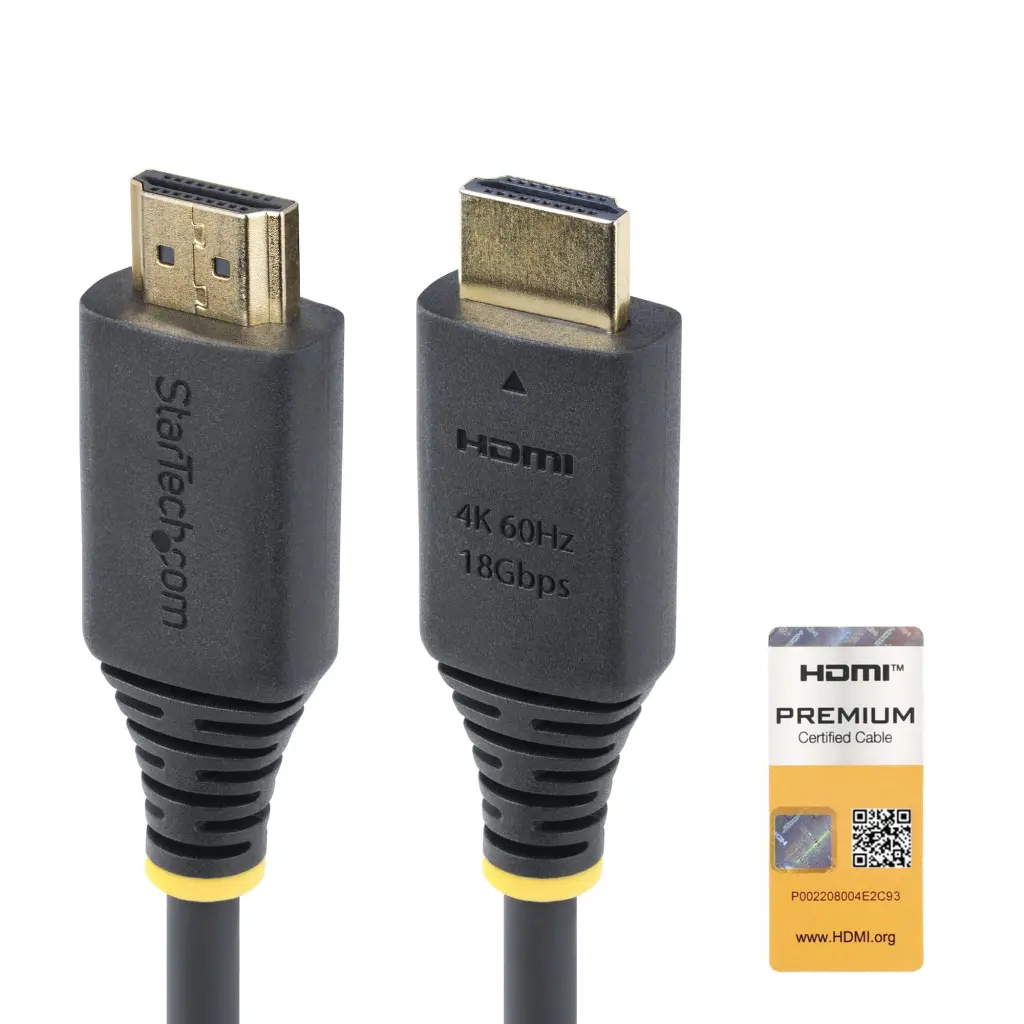 StarTech.com 3m 4K 60Hz Premium Certified High Speed HDMI Cable