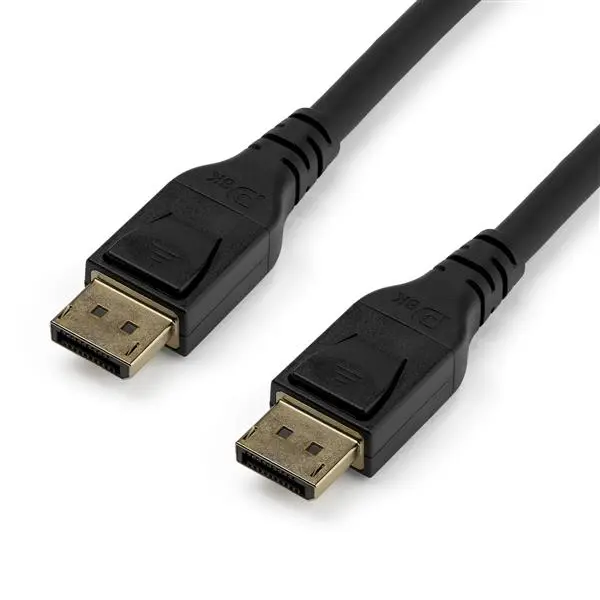 StarTech.com 3m Black DisplayPort 1.4 Cable